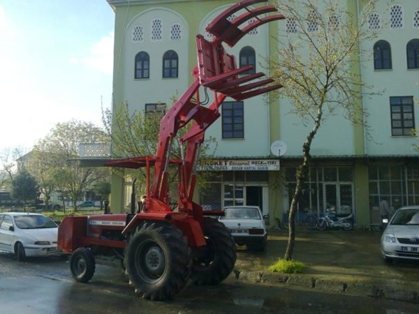 Ters Tomruk yükleyici kepçe imalatı - Görsel 5