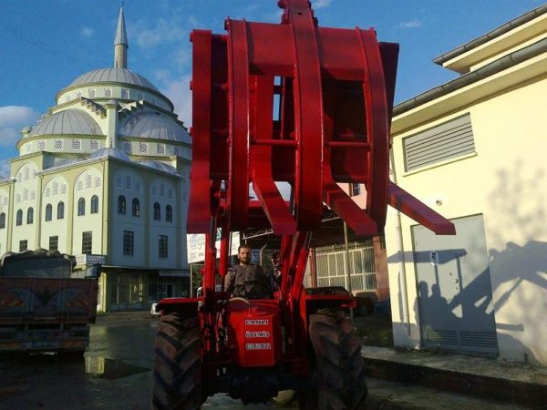 Ters Tomruk yükleyici kepçe imalatı - Görsel 4