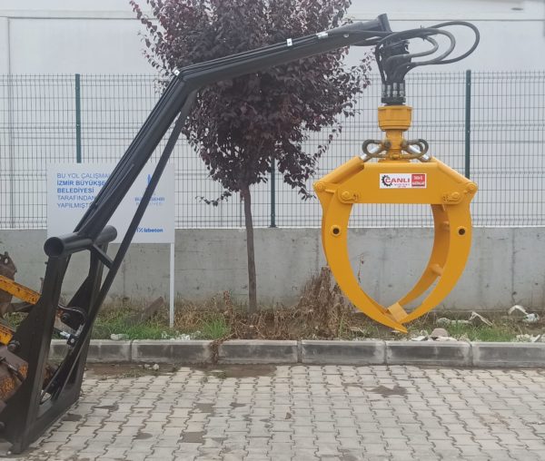 Ödemiş Tomruk kepçe , Ekskavatörler için Tomruk Kapma Grab ataşmanı Canlı Makina  ( Video alttadır ) - Görsel 7
